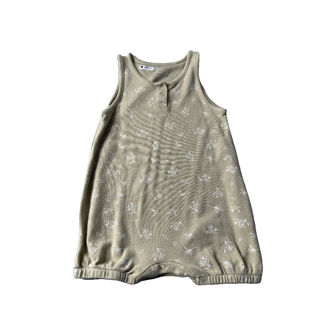 Goumi Boys Sage Romper Size: 2T Sage