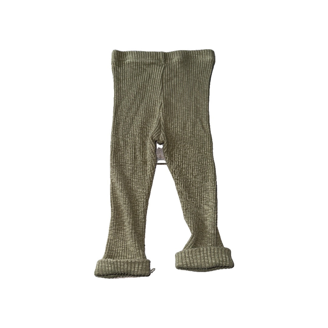 Hi Bye Unisex Sage Pants Size: 6-9 months Sage