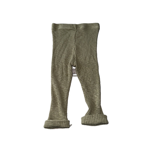 Hi Bye Unisex Sage Pants Size: 6-9 months Sage