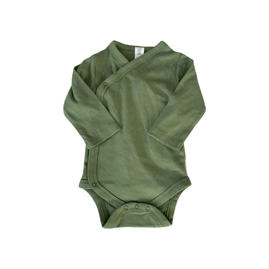 Colored Organics Boys Sage Onesie Size: 3-6 months Sage