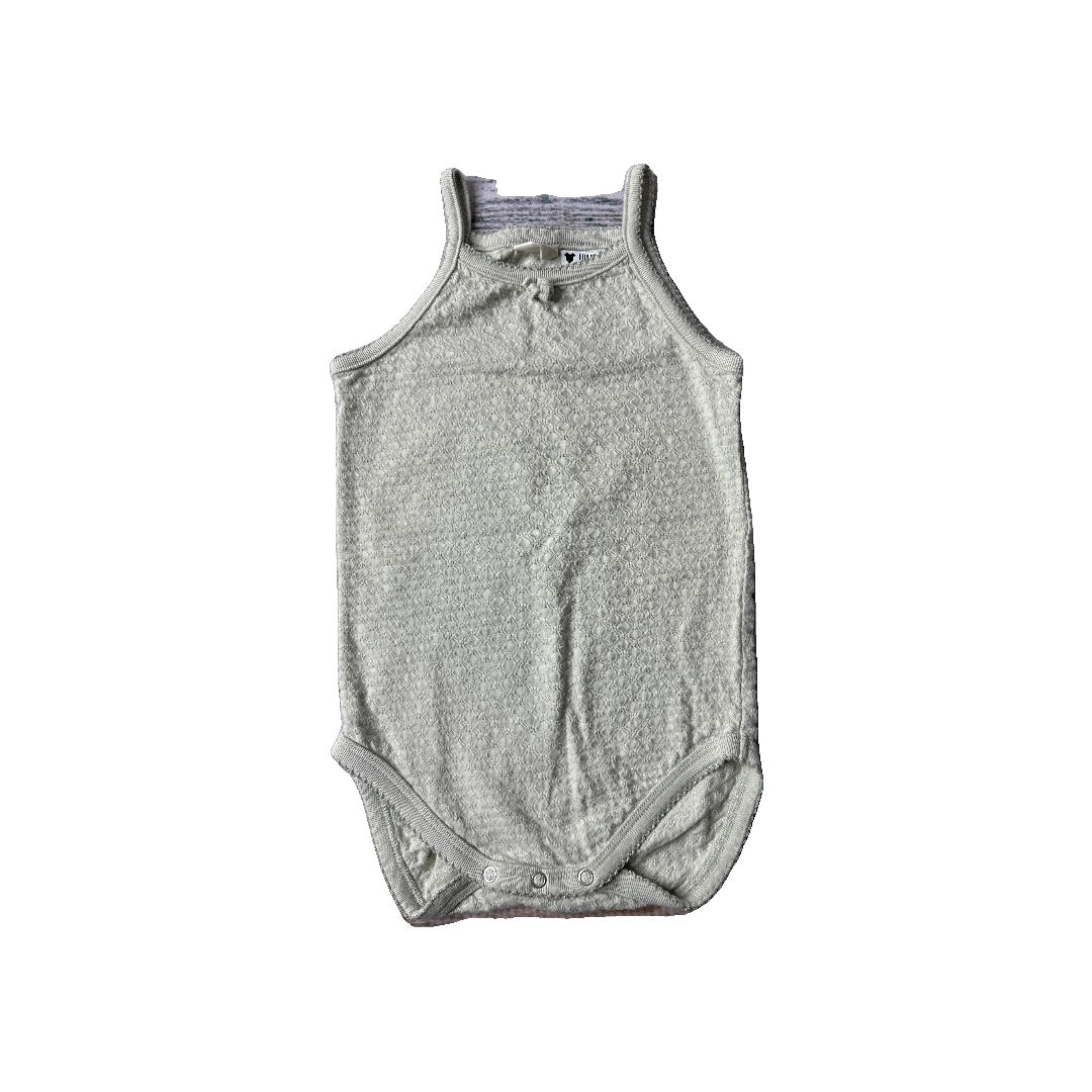 Quincy Mae Girls Sage Onesie Size: 18-24 months Sage