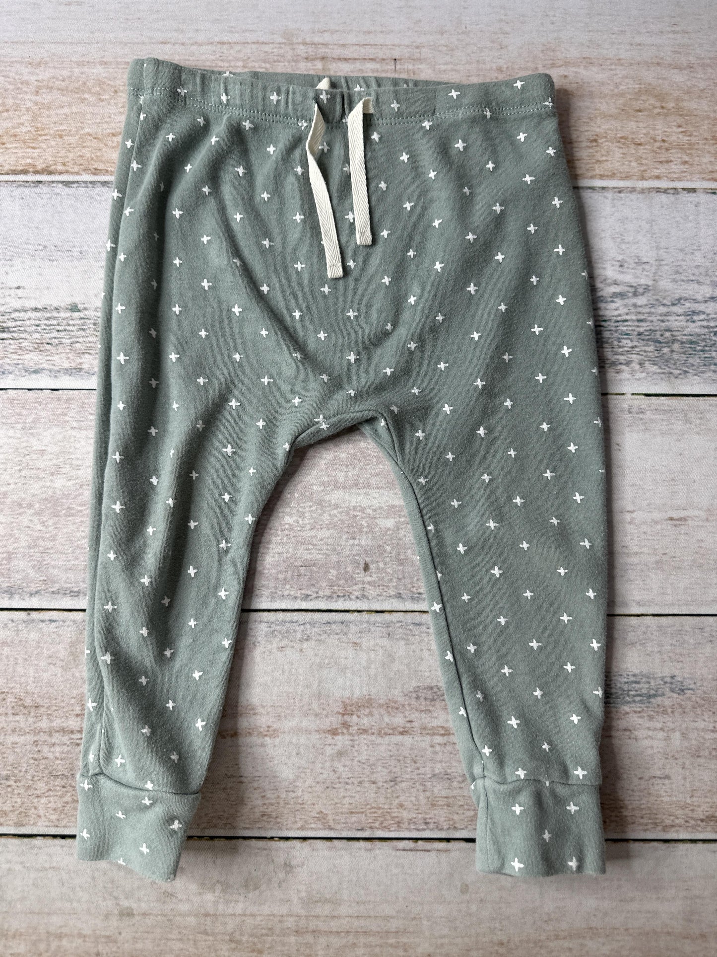 Quincy Mae Unisex Sage Pants Size: 2-3 Years Sage