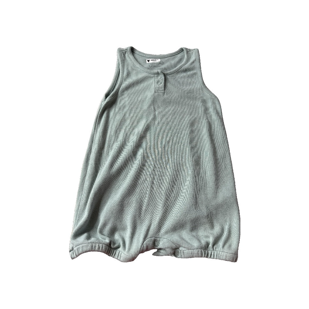 Goumi Unisex Sage Romper Size: 18-24 months Sage