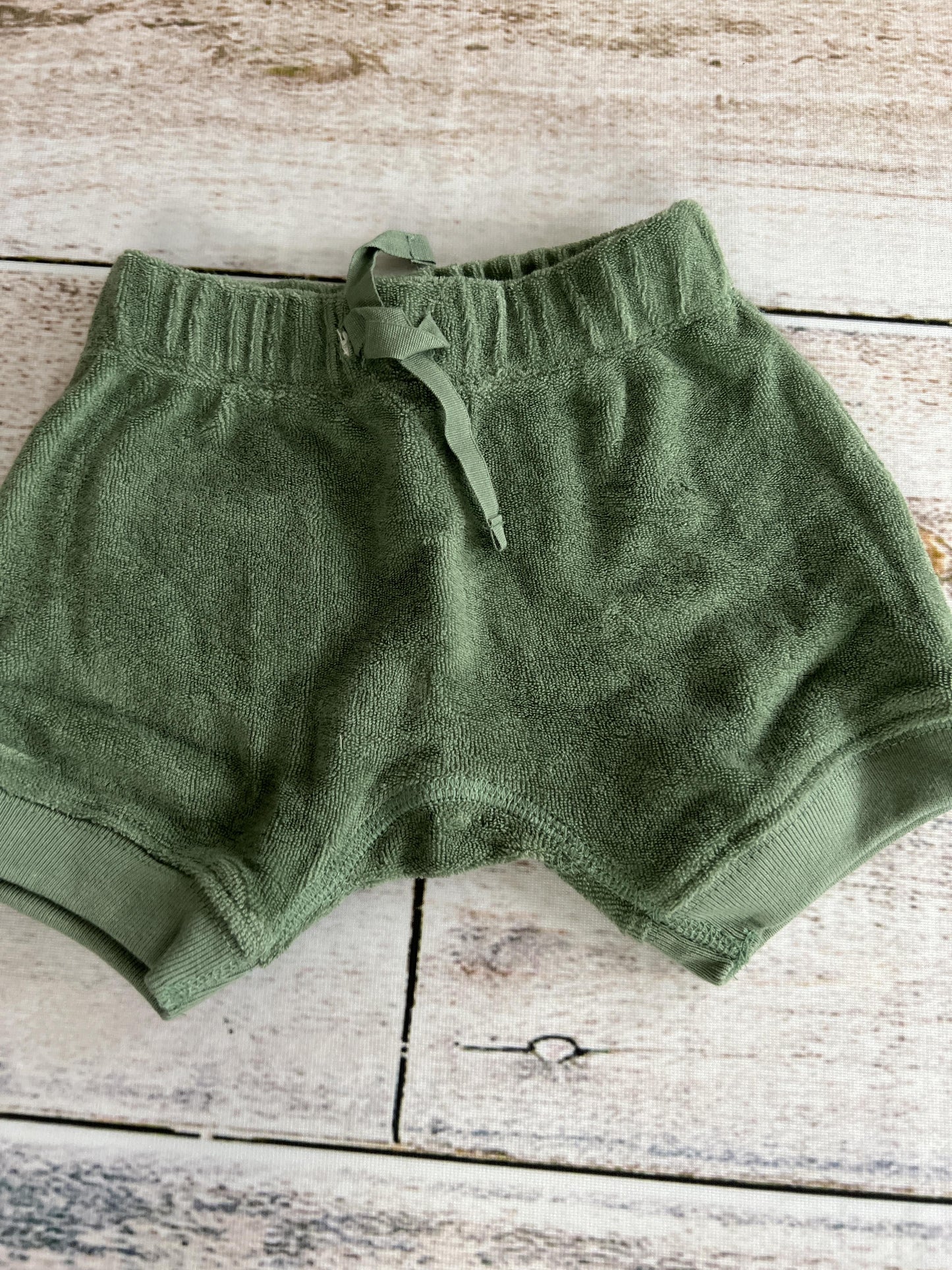 Oliver & Rain Boys Sage Shorts Size: 3 months Sage