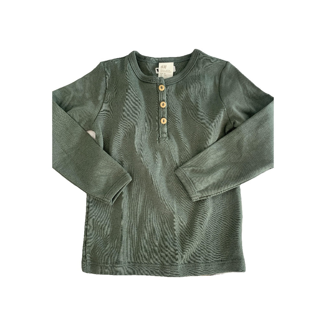 H&M Boys Sage Pajamas Size: 9-12 Months Sage