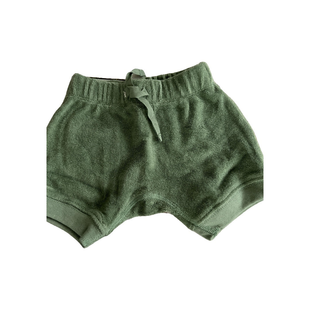 Oliver & Rain Boys Sage Shorts Size: 3 months Sage