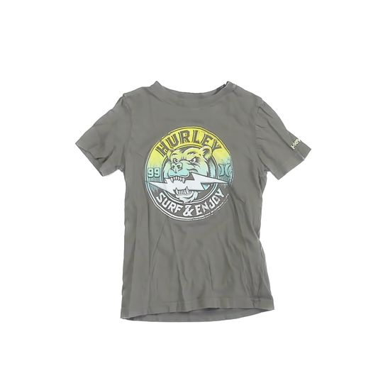 Hurley Boys Sage T-Shirt Size: 8-10 Years Sage