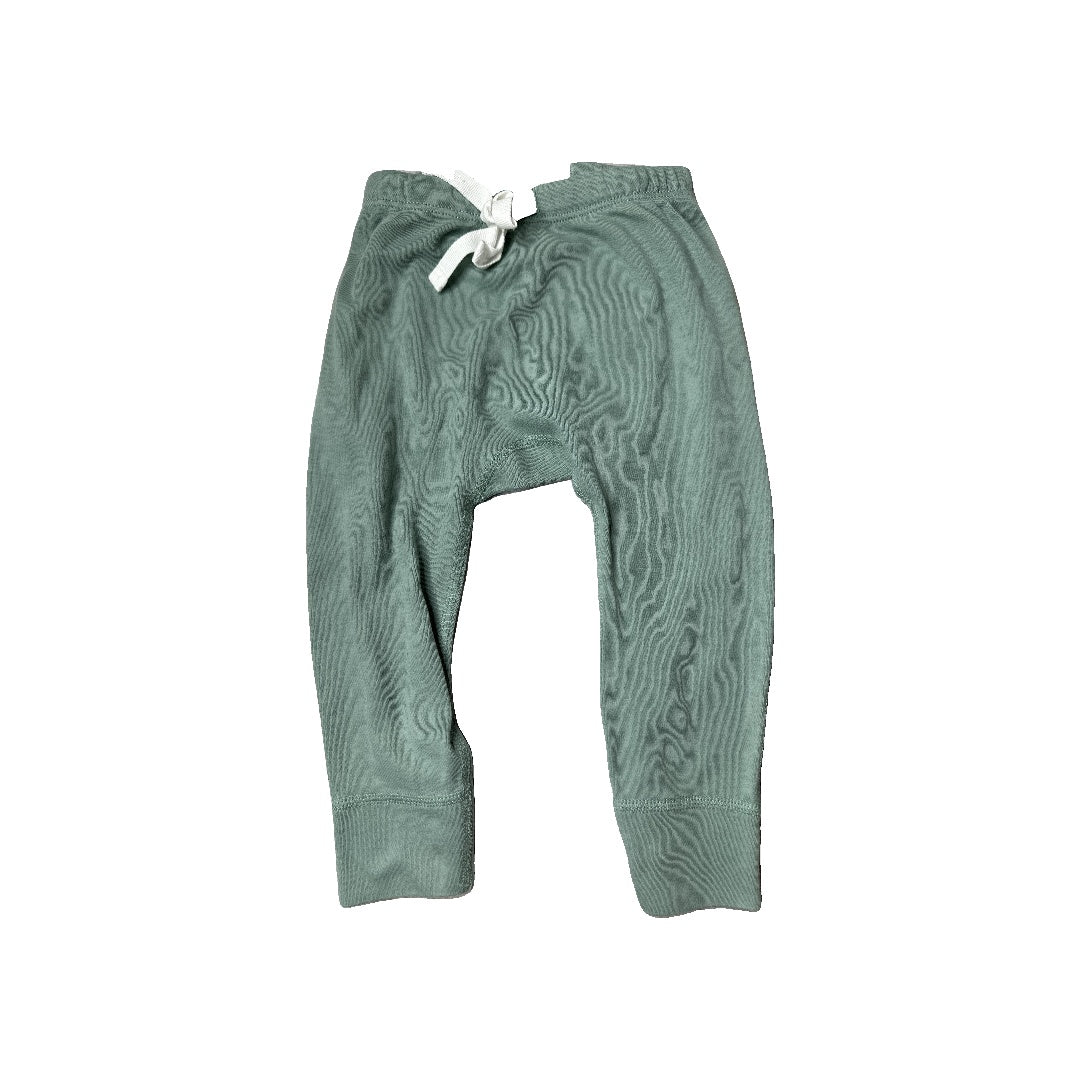 Sapling Unisex Sage Pants Size: 12-18 months Sage