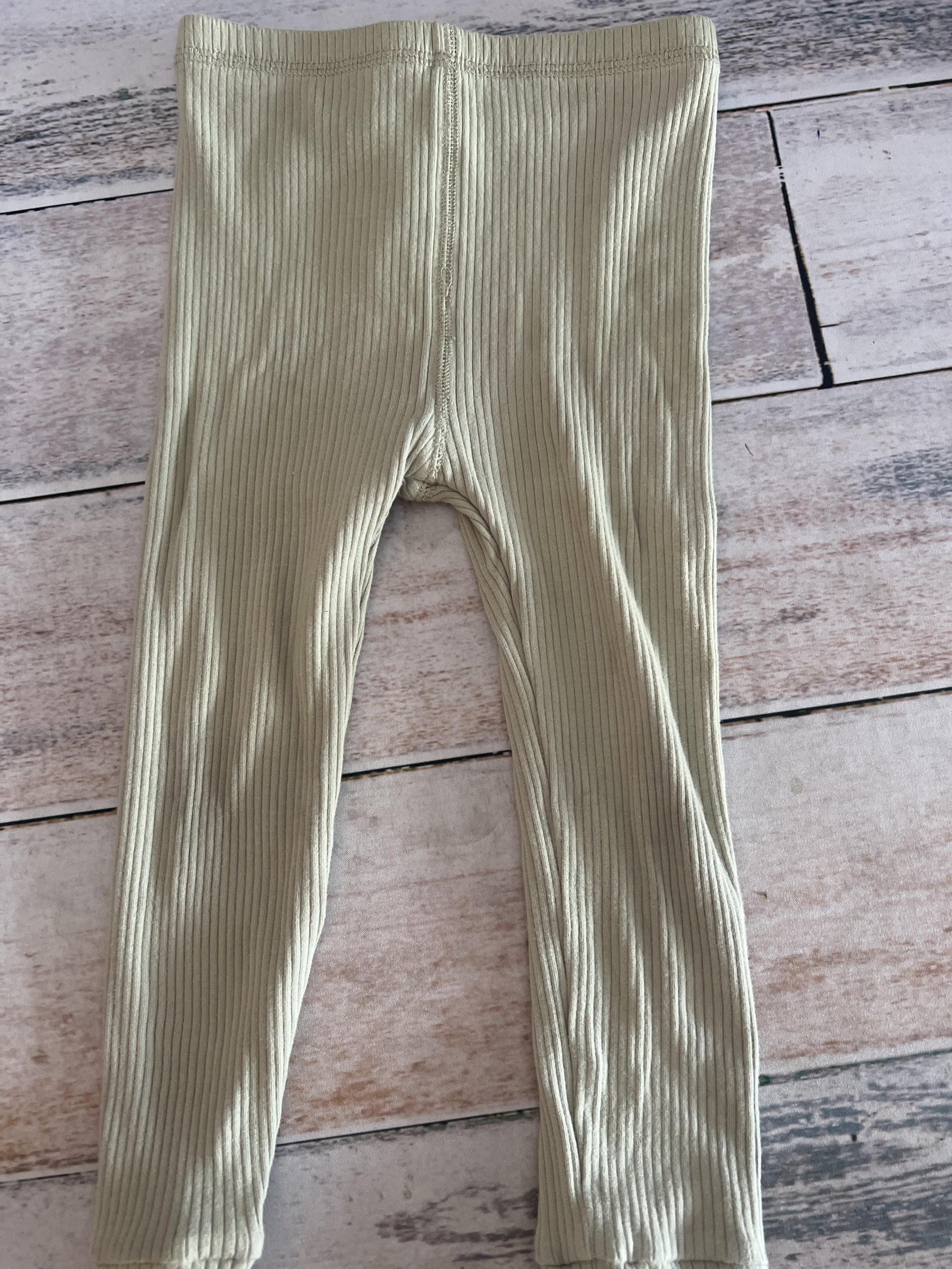 Quincy Mae Girls Sage Pants Size: 2-3 Years Sage