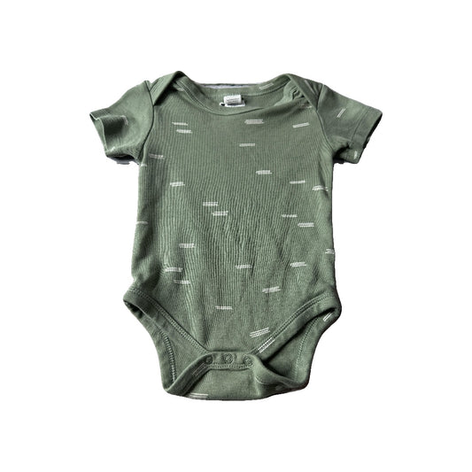 Colored Organics Boys Sage Onesie Size: 6-12 months Sage