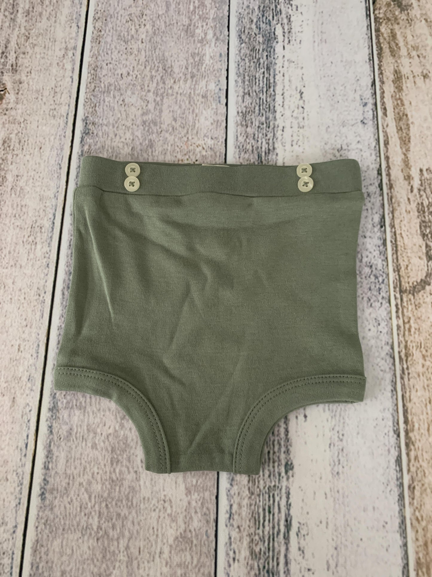 Kate Quinn Girls Sage Shirt Size: 6-12 months Sage