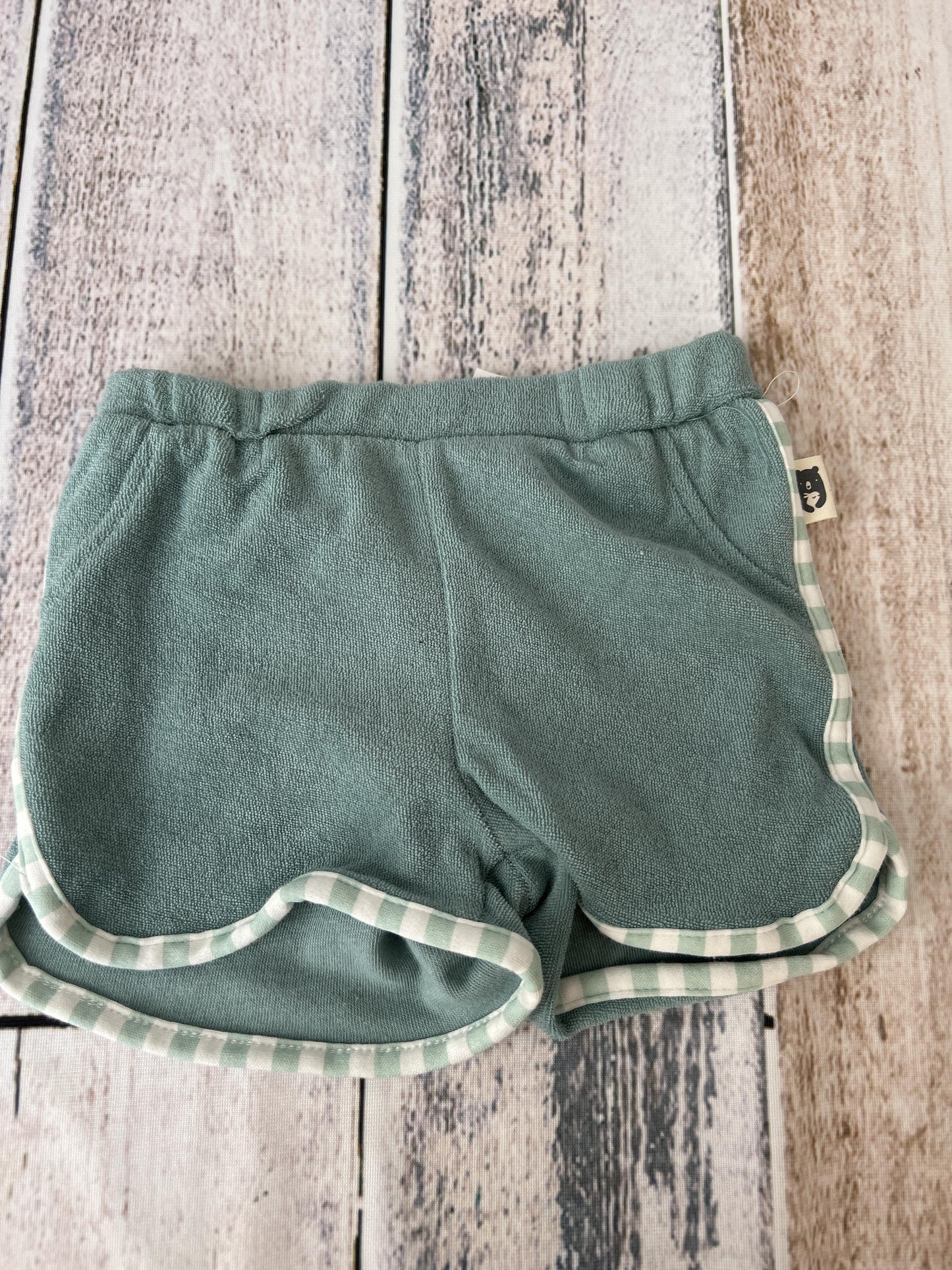 Rabbit Bear Boys Sage Shorts Size: 6-9 months Sage