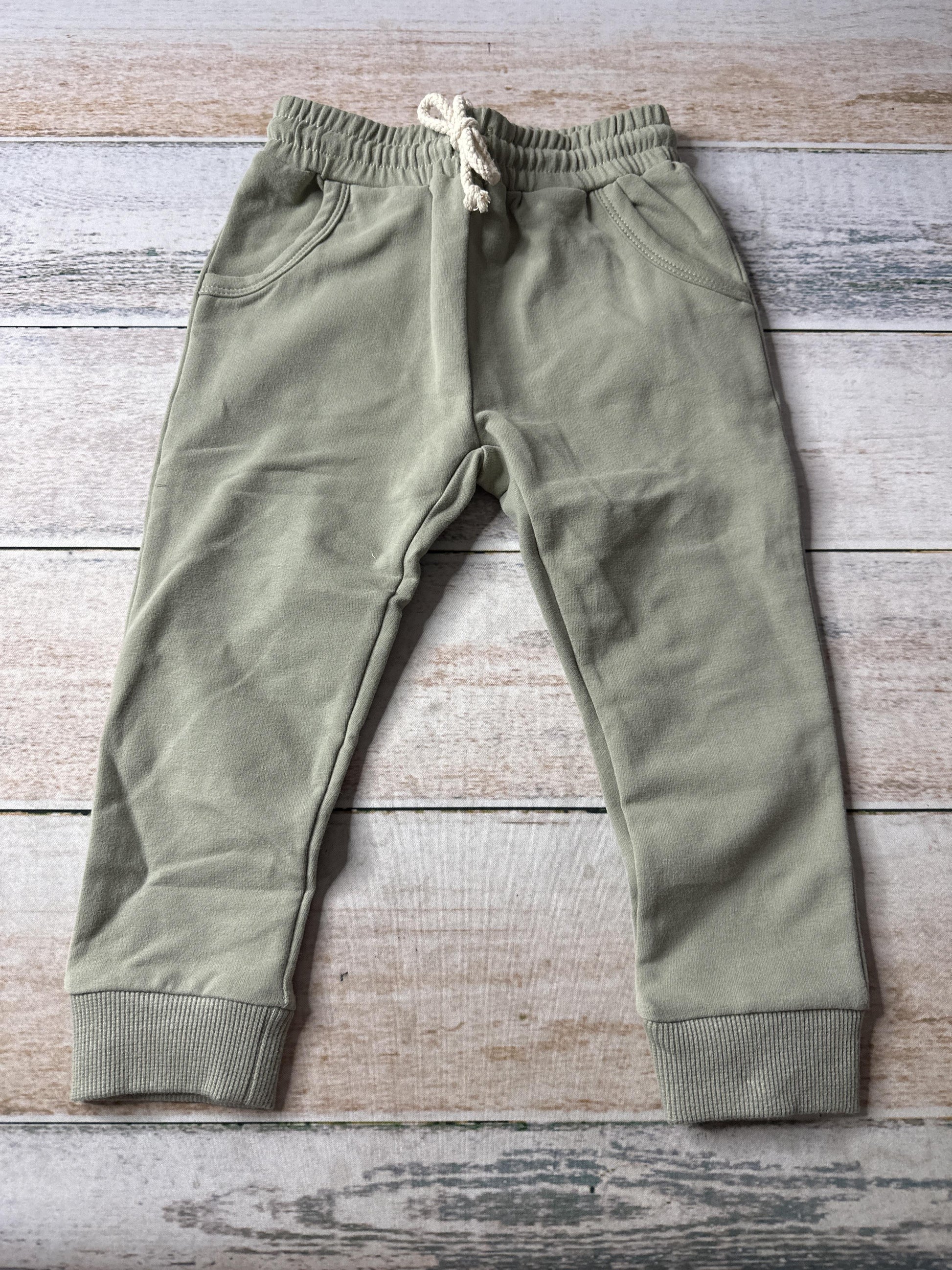 Inti Unisex Sage Pants Size: 18-24 months Sage