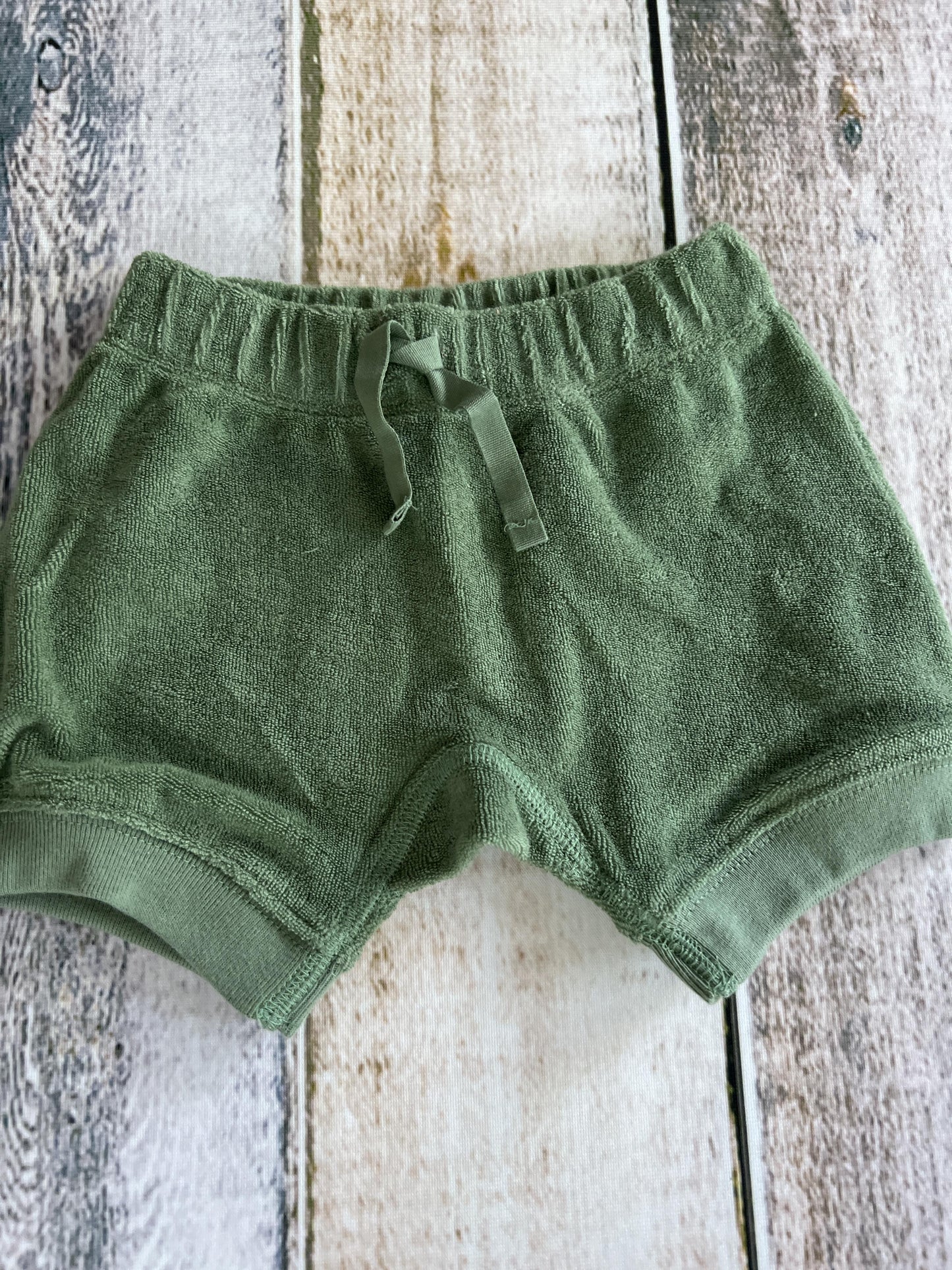 Oliver & Rain Boys Sage Shorts Size: 6 months Sage