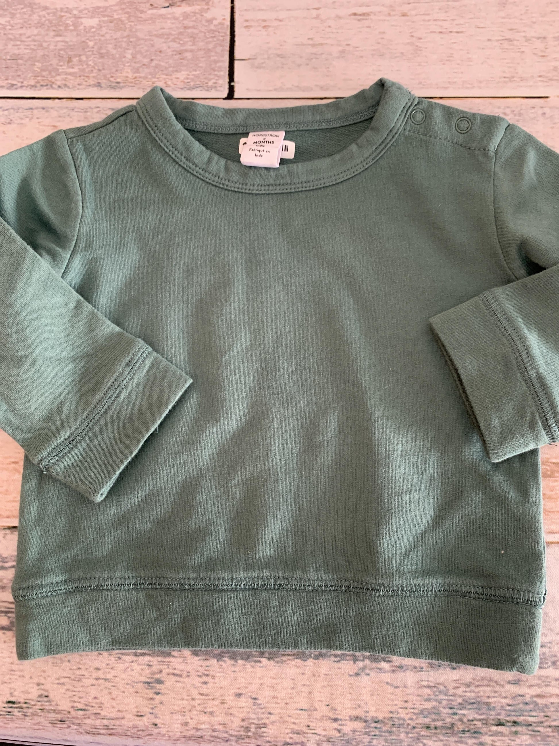 Nordstrom Unisex Sage Sweater Size: 9 months Sage