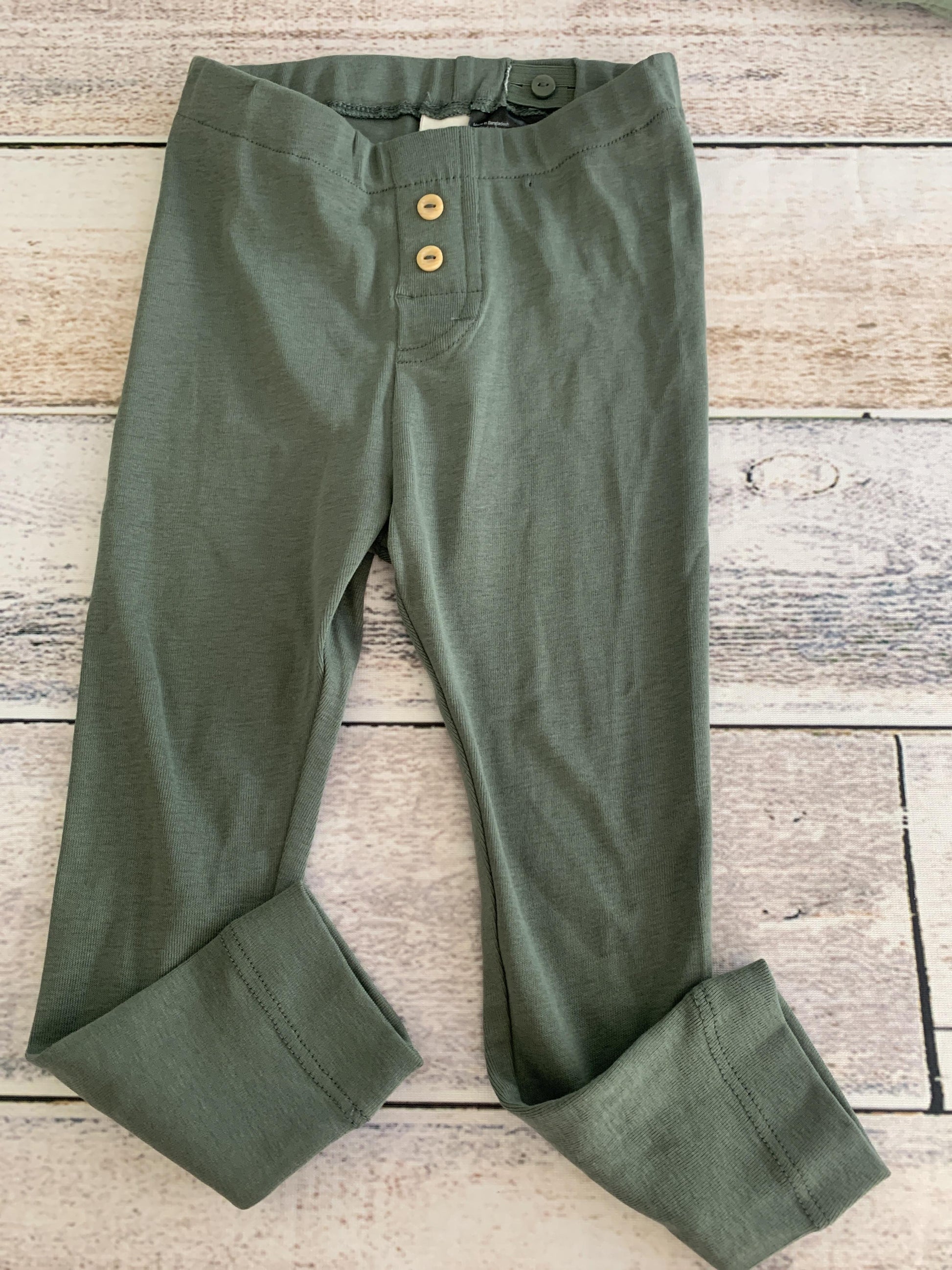 H&M Boys Sage Pajamas Size: 2T Sage