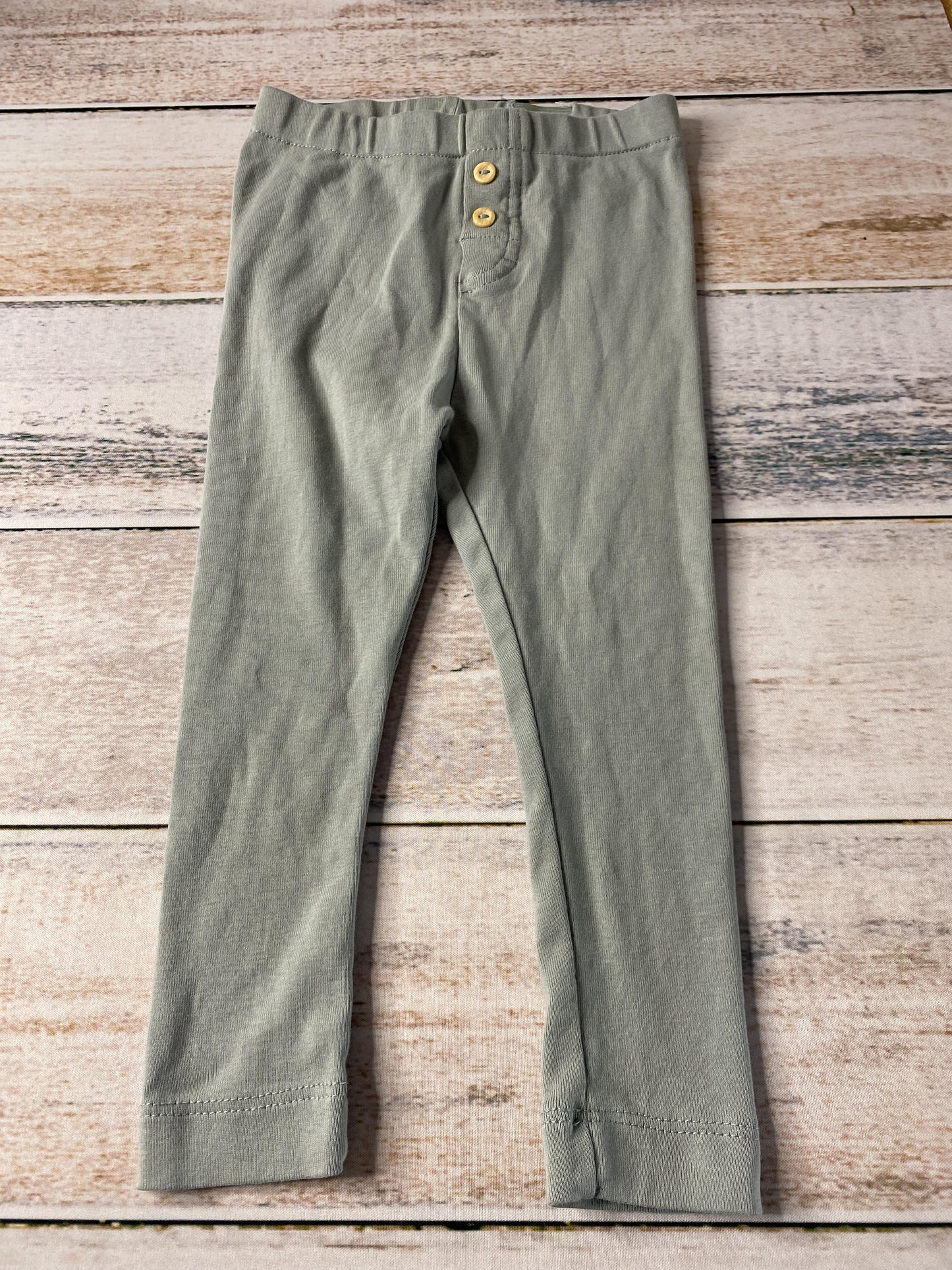 H&M Unisex Sage Pants Size: 2 years Sage