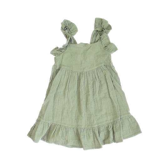 Cat & Jack Girls Sage Dress Size: 4T Sage