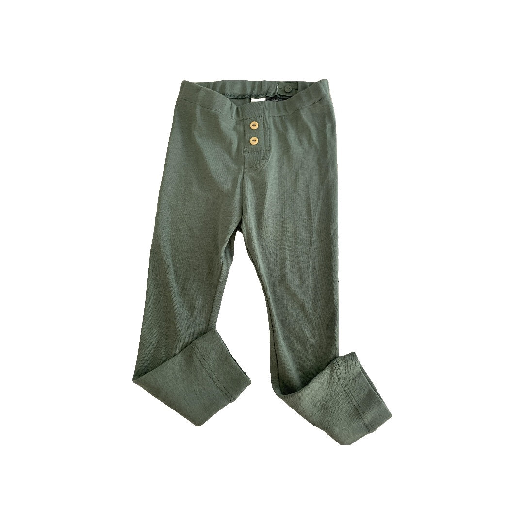 H&M Boys Sage Pajamas Size: 2T Sage