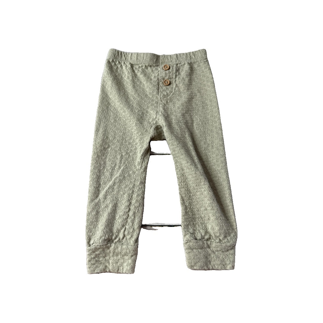 Quincy Mae Unisex Sage Pants Size: 18-24 months Sage