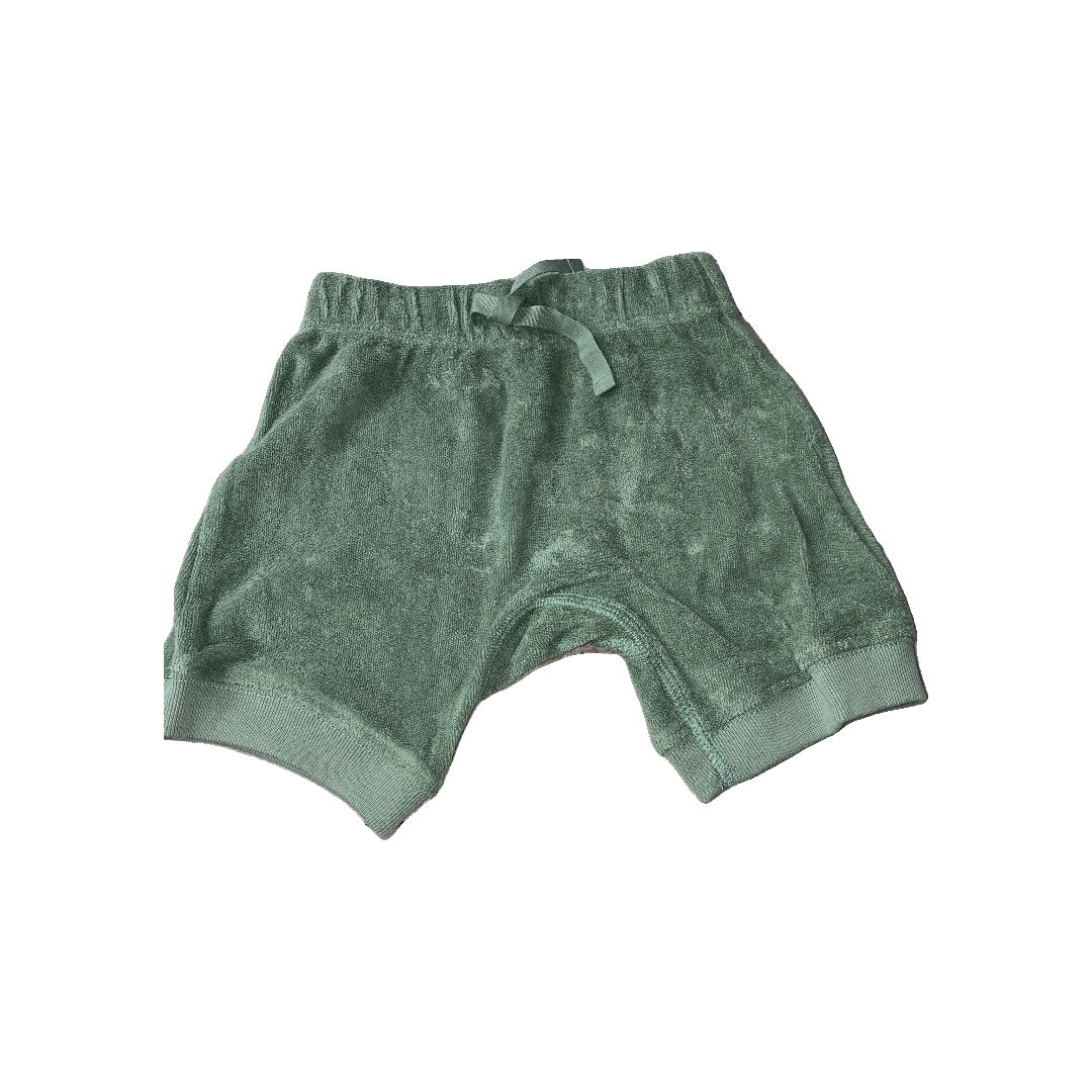 Oliver & Rain Boys Sage Shorts Size: 12 months Sage