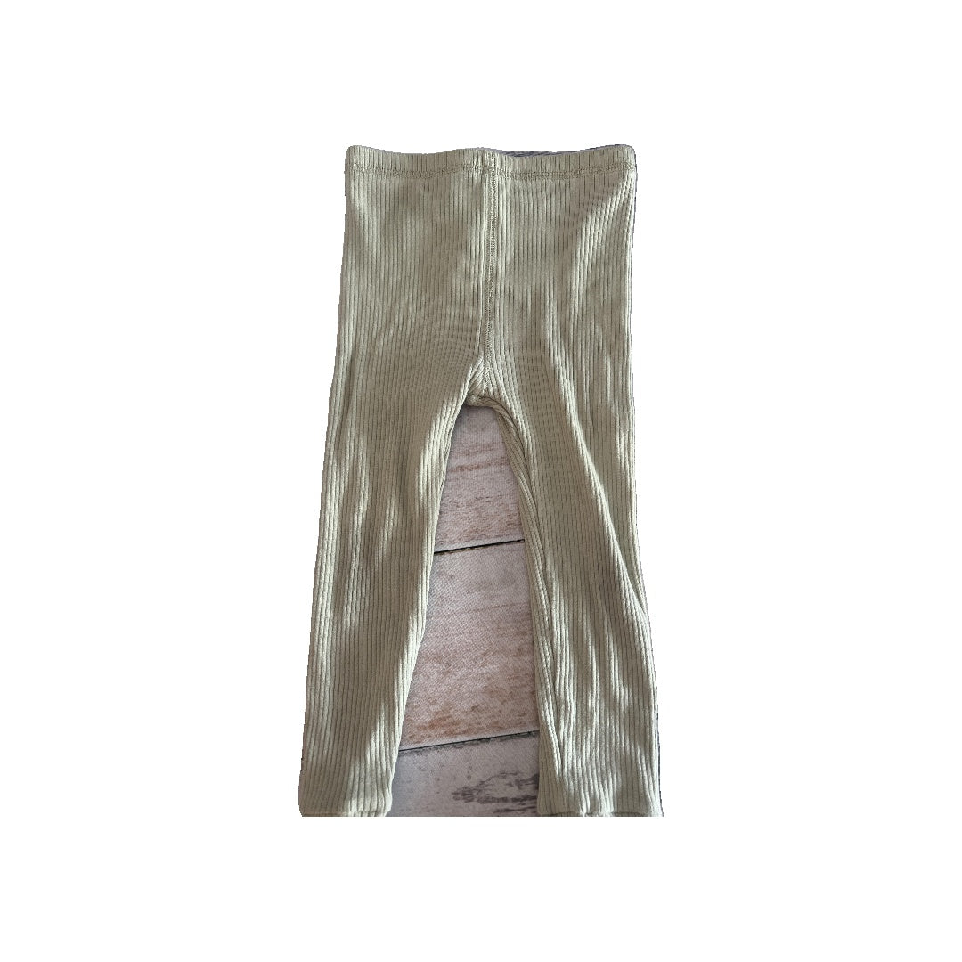 Quincy Mae Girls Sage Pants Size: 2-3 Years Sage
