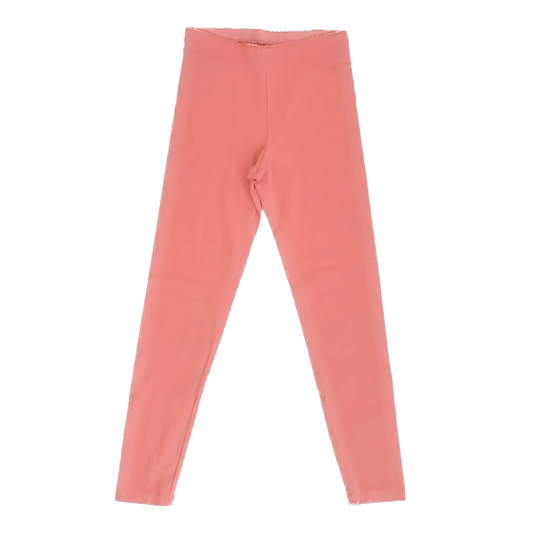 Tea Collection Girls Salmon Leggings Size: 10 Years Salmon