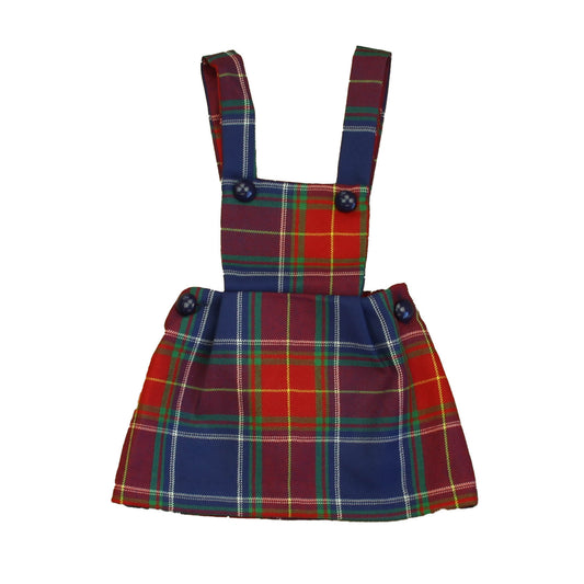 Classic Prep Girls Scottish Tartan Dress Size: 12-24 Months Scottish Tartan