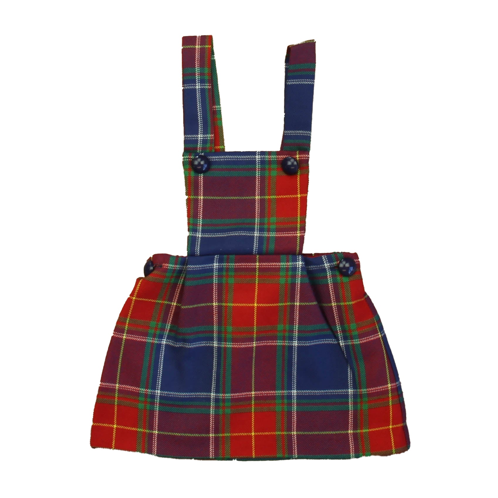 Classic Prep Girls Scottish Tartan Dress Size: 6-9 Months Scottish Tartan
