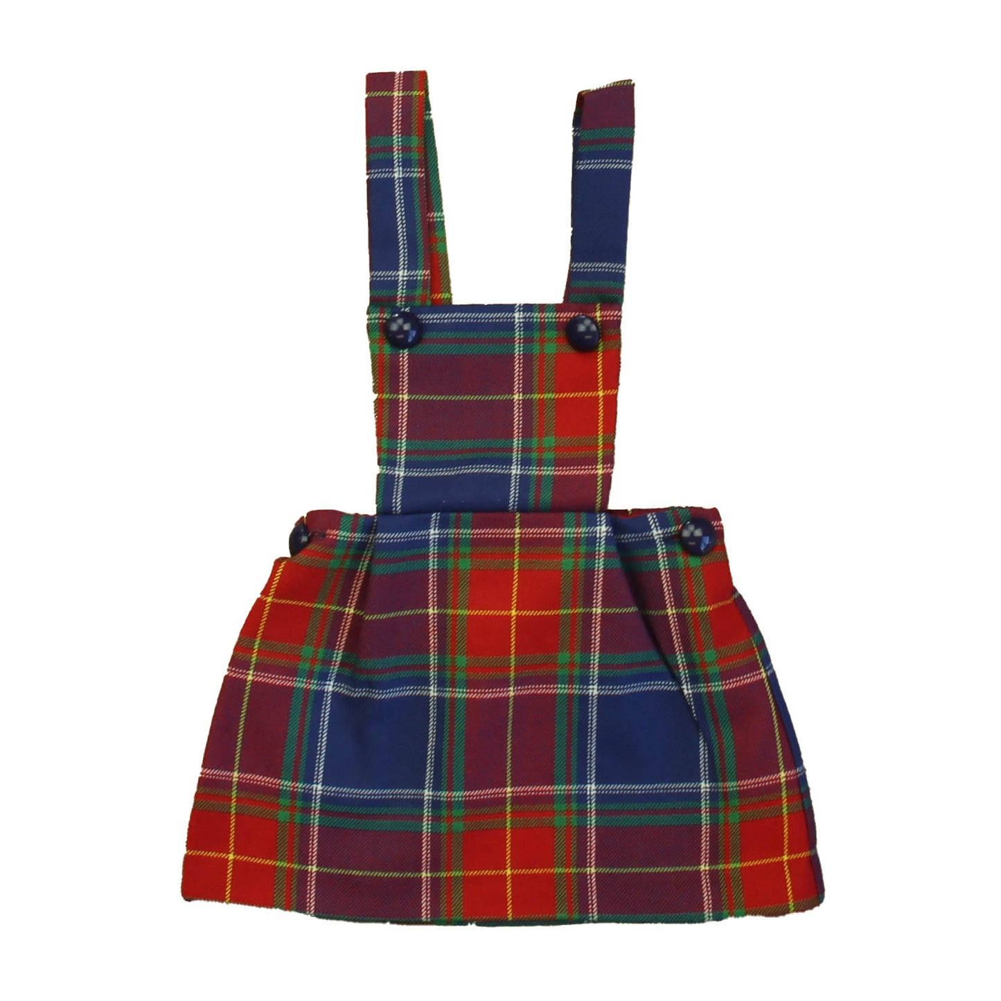 Classic Prep Girls Scottish Tartan Dress Size: 9-12 Months Scottish Tartan