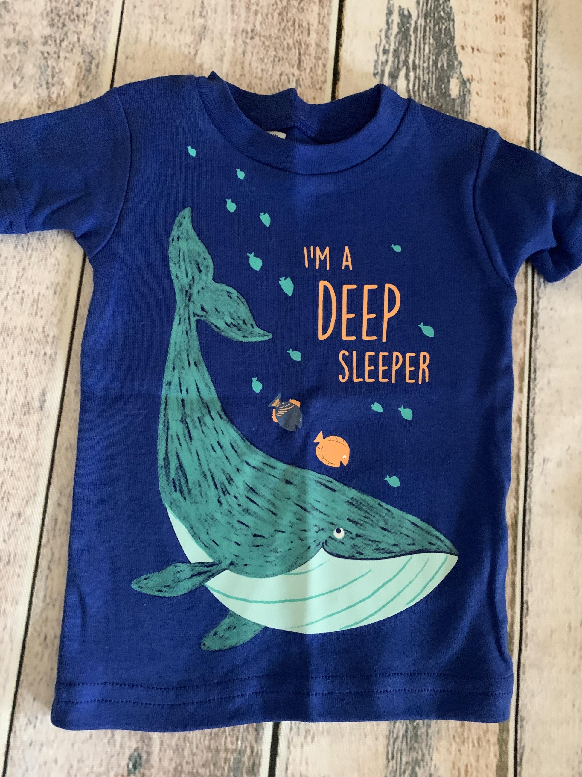 Carters Boys Sea Animals Pajamas Size: 12M Sea Animals