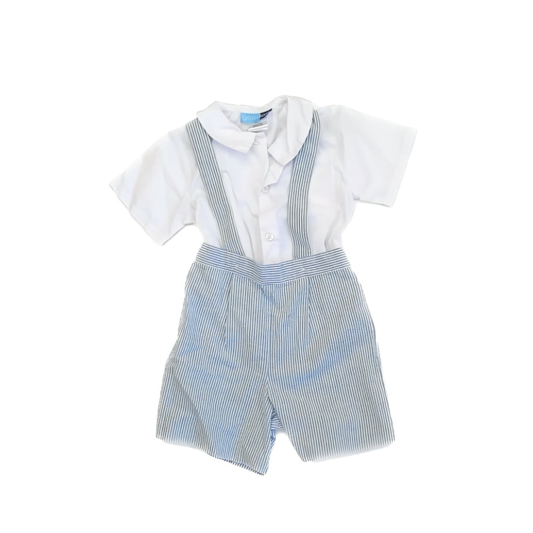 Goodlad Boys Seersucker Special Occasion Outfit Size: 4T Seersucker
