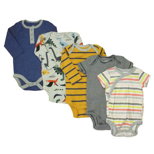 Boys Boys Set of 5 Onesie Grab Bag Size: NB-3T "choose size" Set of 5