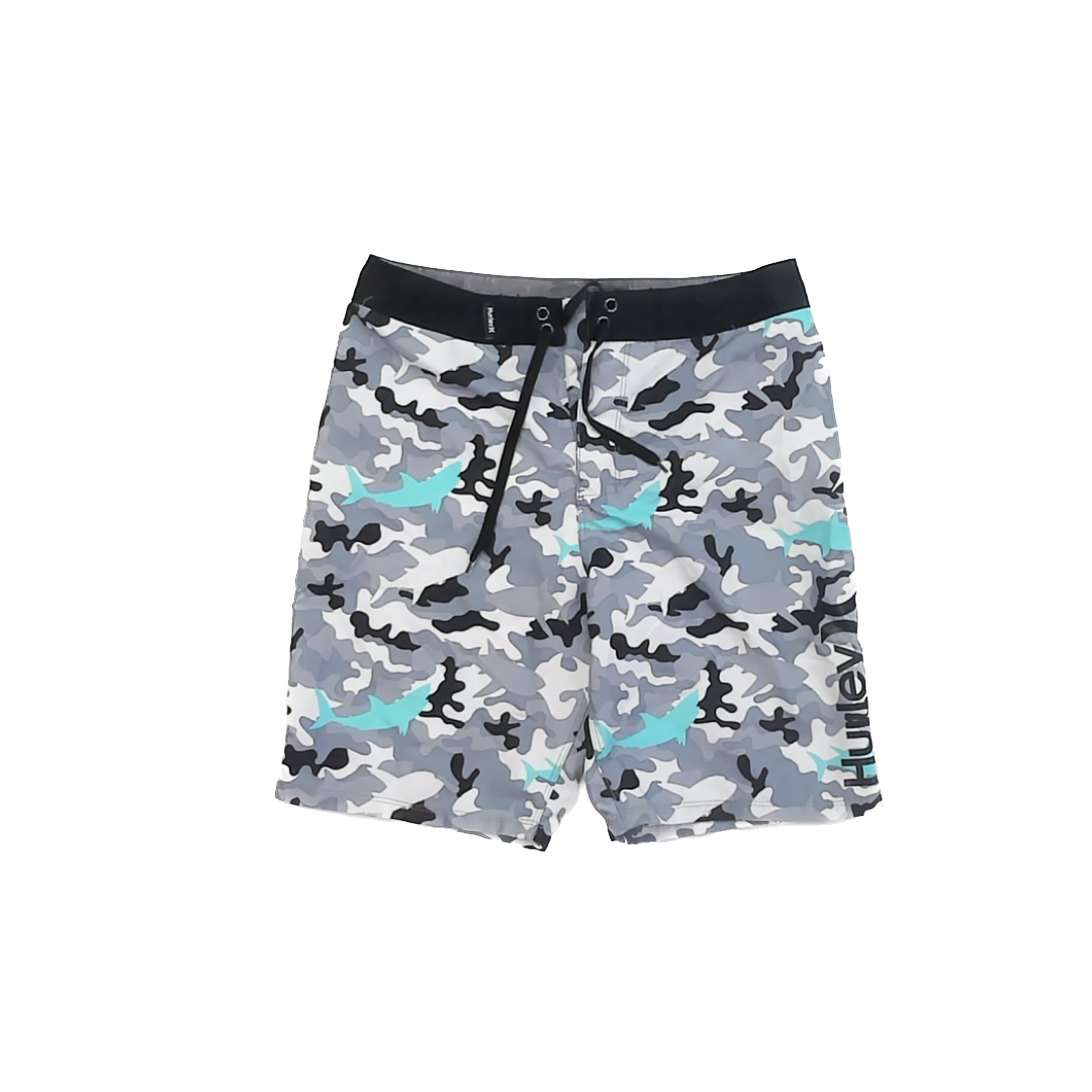 Hurley Boys Shark Camo Trunks Size: 12 Years* Shark Camo