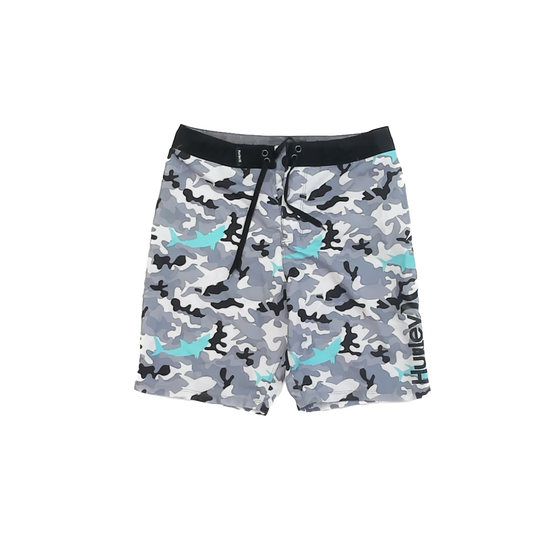 Hurley Boys Shark Camo Trunks Size: 12 Years* Shark Camo