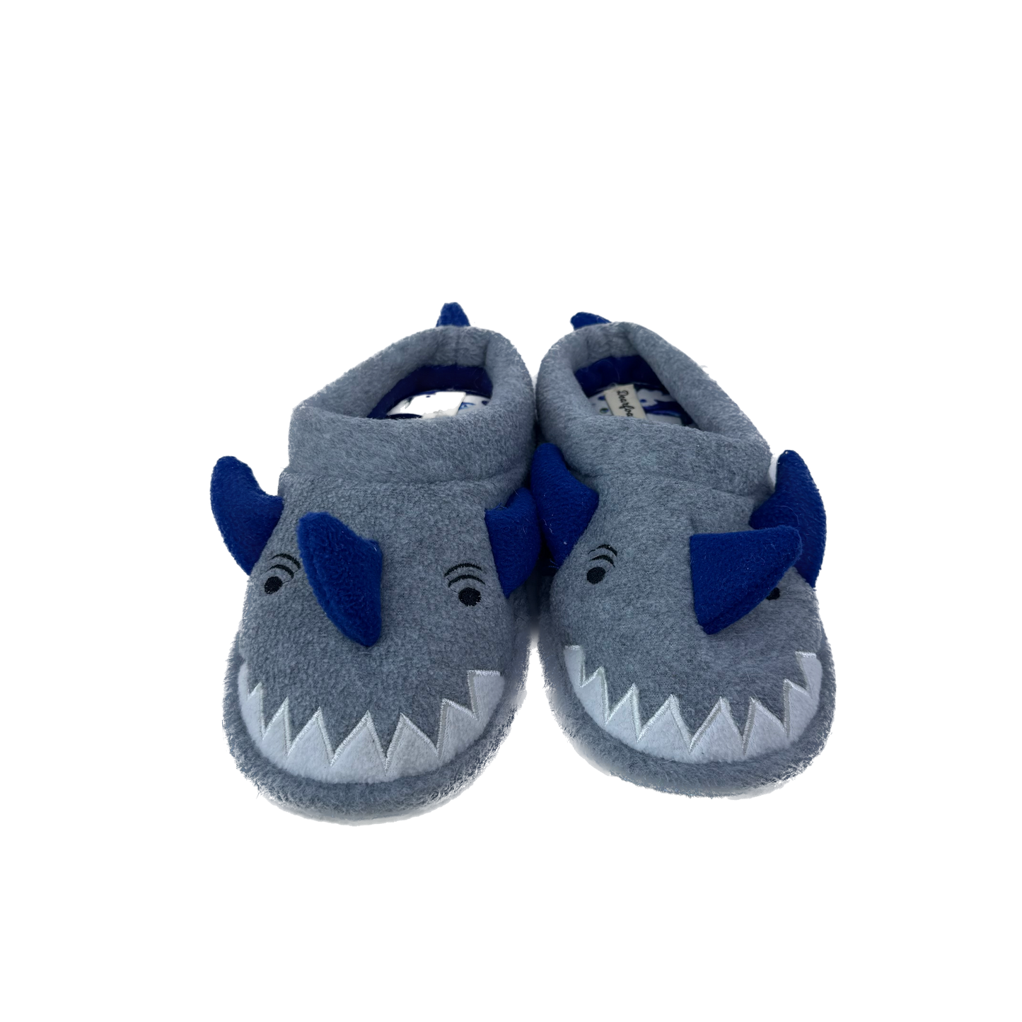Dearfoams Boys Shark Slippers Size: US 13-1 Shark