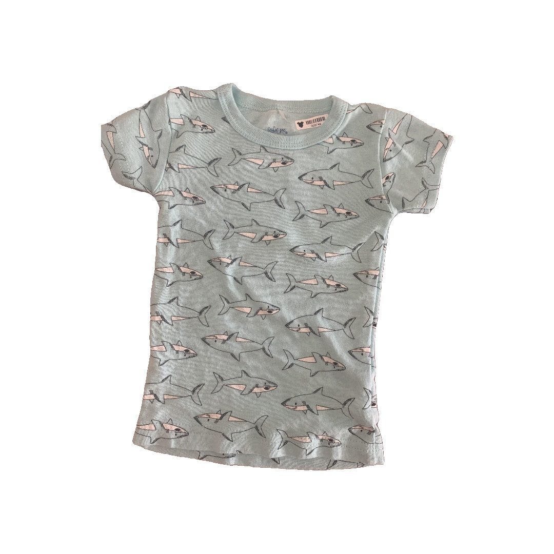 Rene Rofe Boys Sharks Pajamas Size: 18 months Sharks