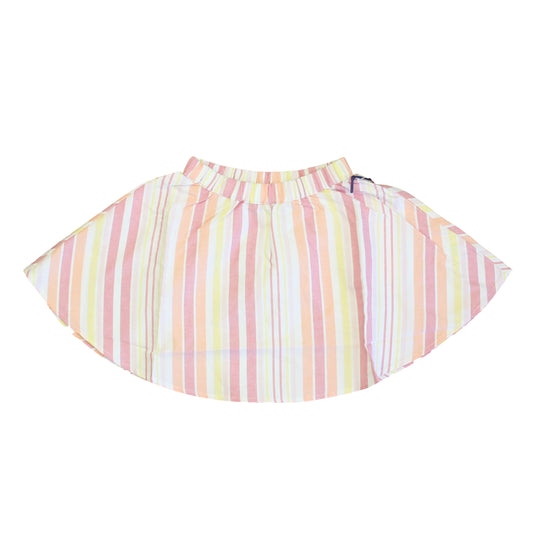 Classic Prep Girls Sherbert Stripe Skirt Size: 6-14 Years