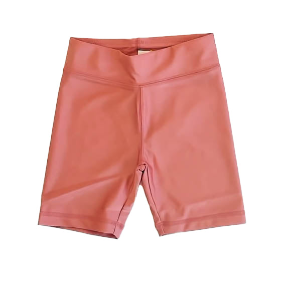 Tea Collection Girls Shiny Coral Shorts Size: 4T Shiny Coral