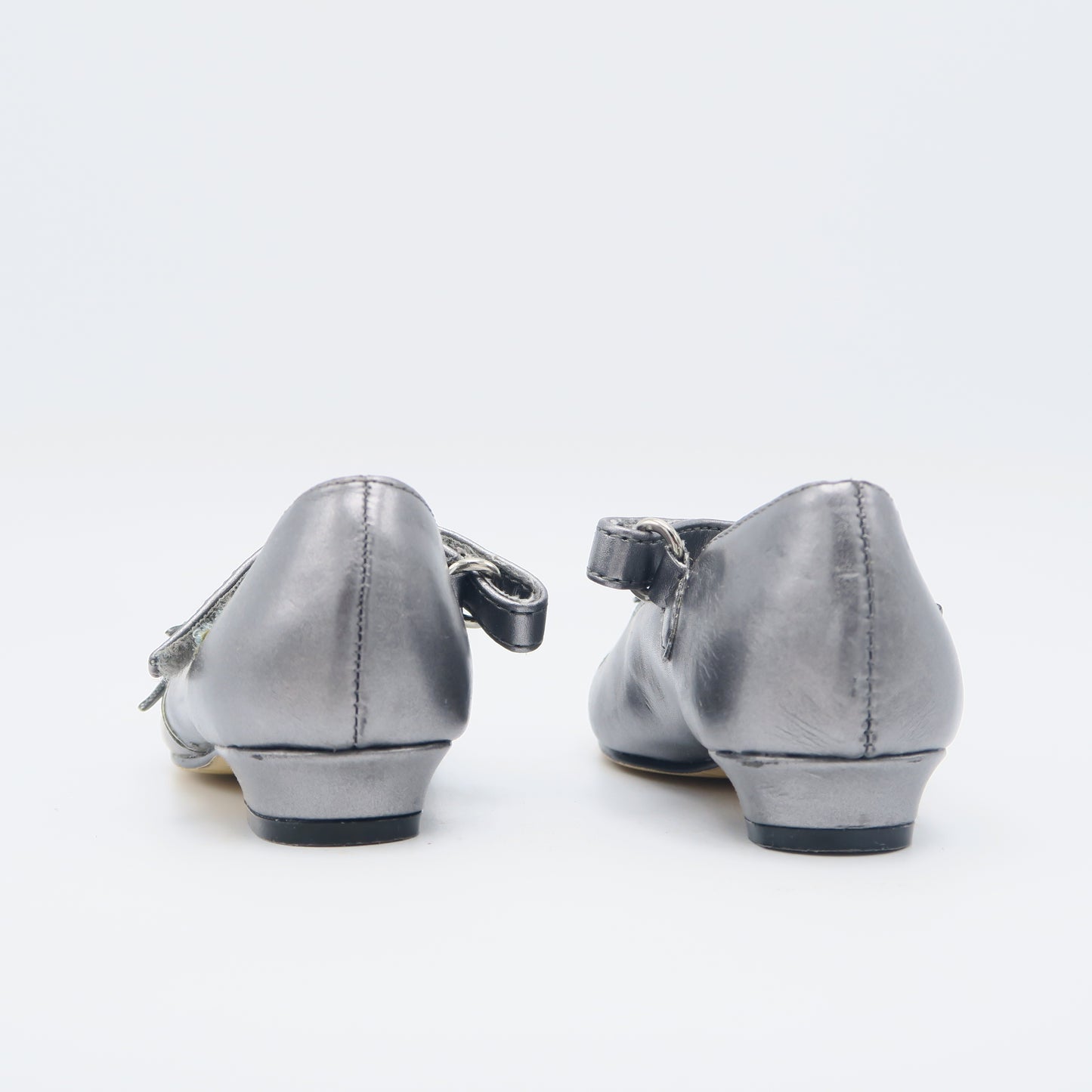 Jumping Jacks Girls Silver | Gray Shoes Size: 5.5 Toddler Silver | Gray