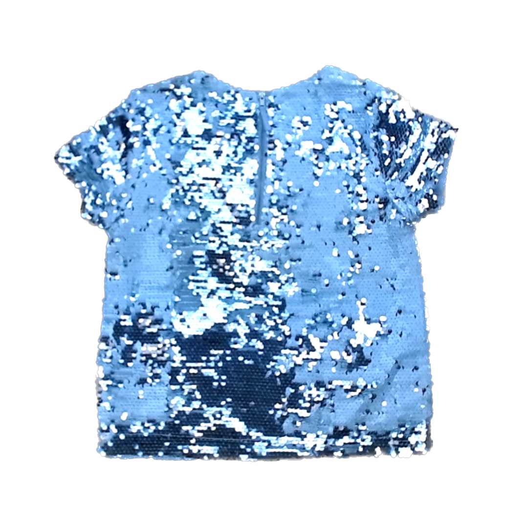 Rockets Of Awesome Girls Silver Sequin Tank Top Size: 10 Years Silver Sequin
