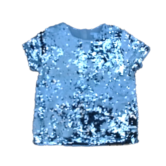 Rockets Of Awesome Girls Silver Sequin Tank Top Size: 10 Years Silver Sequin
