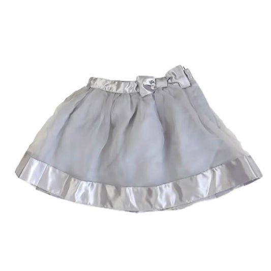 Janie and Jack Girls Silver Skirt Size: 3T Silver