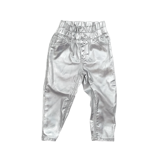 Gap Girls SIlver Pants Size: 3T SIlver