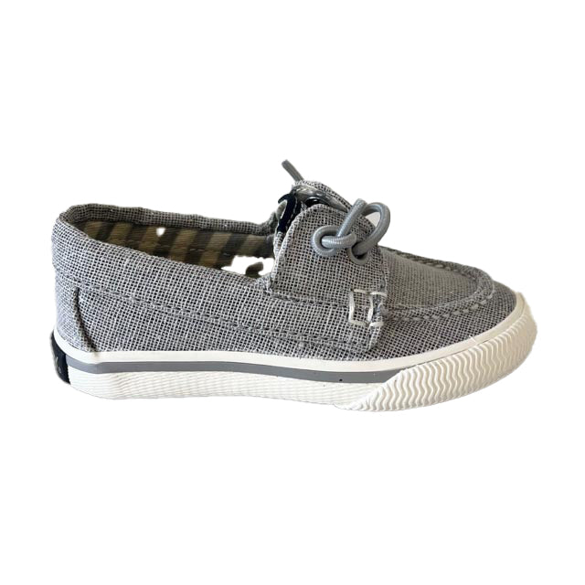 Sperry Girls Silver Shoes Size: 5.5 Toddler Silver