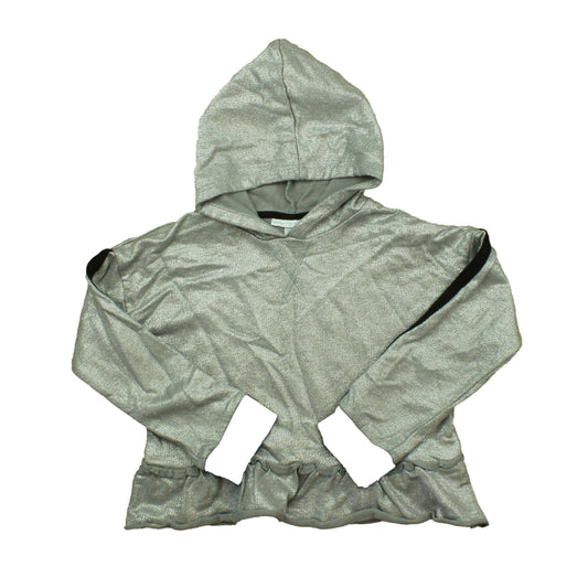 Rockets Of Awesome Girls Silver Hoodie Size: 4T Silver