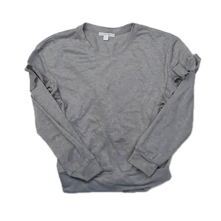 Rockets of Awesome Girls Silver Long Sleeve Shirt Size: 7 Years Silver