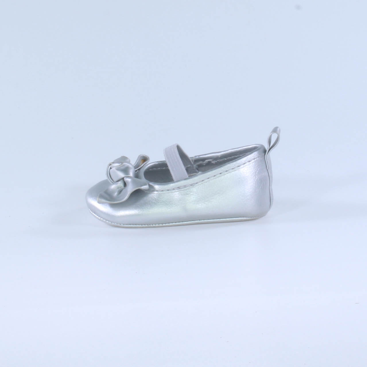 Koala Baby Girls SIlver Shoes Size: 1 Infant SIlver