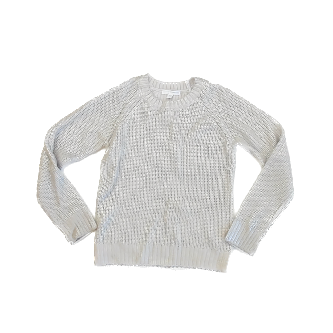 Rockets Of Awesome Girls Silver Sweater Size: 8 Years Silver
