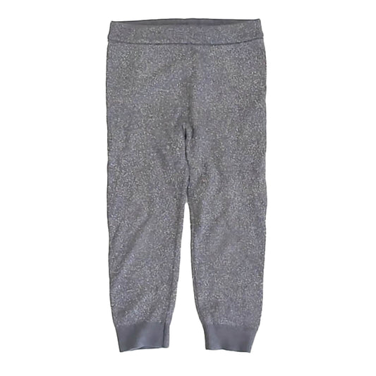 Gap Girls Silver Leggings Size: 3T Silver